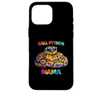 Ball Python Mama Pop Art Cute Ball Python Mom Sunglasses Case for iPhone 16 Pro Max
