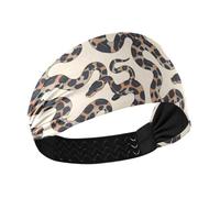 Ball Python Minimalist Cooling running headband Elastic head for make up basketball washing face make up