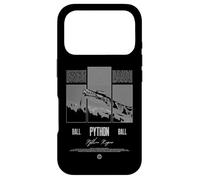 Ball Python Modern Reptile Keeper Streetwear Case for iPhone 17 Pro