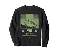 Ball Python Modern Reptile Keeper Streetwear Sweatshirt