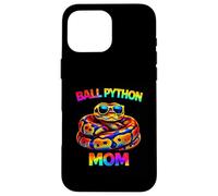 Ball Python Mom Pop Art Cute Snake Lovers Sunglasses Case for iPhone 16 Pro Max