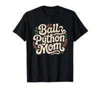 Ball Python Mom Proud Snake Parent Reptile Identity Keeper T-Shirt