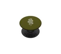 Ball Python Morph Lover Snake Graphic Green PopSockets Adhesive PopGrip