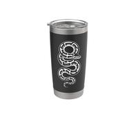 Ball Python Morph Lover Snake Graphic Snake Stainless Steel Insulated Tumbler
