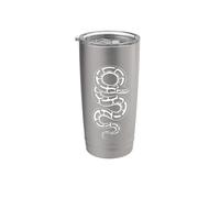 Ball Python Morph Lover Snake Graphic Snake Stainless Steel Insulated Tumbler