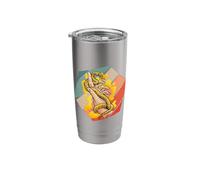 Ball Python pet Snake Reptile Art Exotic pet Snake Lover Stainless Steel Insulated Tumbler