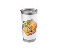 Ball Python pet Snake Reptile Art Exotic pet Snake Lover Stainless Steel Insulated Tumbler