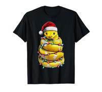 Ball Python Snake Christmas Hat Xmas T-Shirt