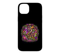 Ball Python Snake Skulls Skeletons Spooky Scary Horror Case for iPhone 14 Plus