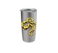 Ball Python Yellow Belly Leopard Snake Stainless Steel Insulated Tumbler