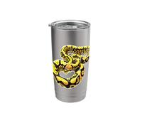 Ball Python Yellow Belly Snake Serpent Stainless Steel Insulated Tumbler