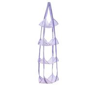 Ball Rack | Large Size Net Space Saving Wall Ball Holder | Vertical Basketball Stand - for Soccer Ball Volleyball Plush Toys Home Bedroom Door