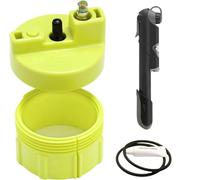 BALL RESCUER | Turn Tennis or Padel Ball Cans into a 30 PSI Pressurizer | Adaptable Pressurizer for 3 or 4 Ball Cans with Premium Pump + Lubrication Pack (Can Not Included)