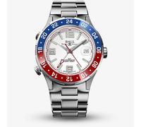 BALL Roadmaster Pilot GMT Limited Edition White Watch DG3038A-S2C-WH