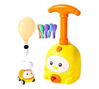 Ball Rocket Toy with Air Pump - Aerodynamic Animal Shapes Challenge Ball Rocket Kit for Aerodynamic Learning for Boys Kindergarten and Primary School Activities
