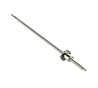 Ball Screw 1 Set Ball screw SFU2005 End Machined 400mm~1000mm+RM2005Nut+Support+coupler 6.35x12mm(Only 1pcs ballscrew,1000mm)
