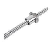 Ball screw, end machined with SFE2020 lead 20mm ball nut, SFE end machine +100mm-550mm long(450mm)
