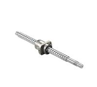 Ball screw, end machined with SFY1616 lead 16mm ball nut, 100mm-550mm long(150mm)