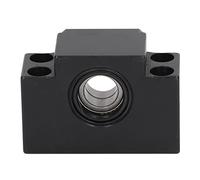 Ball Screw End Support BK15 Ballscrew Bearing Block Accessory Set Kit High Accuracy Stable Performance Carbon Steel Inner Diameter 15mm SFU1605 SFU1204 Lathe CNC Mechanical