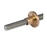 Ball screw, linear guide ball screw 1pcs T8 Trapezoidal Screw Lead 10mm With Nut(300mm)