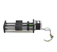 Ball Screw Linear Motion System High Precision Sliding Table with Nema23 Stepper Motor for Automation Industry 100mm Travel Aluminum Alloy