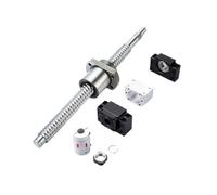 Ball Screw,Metal Linear motion ball screw Precision Ball Screw SFE1616 End Processing+BKBF12 Support Seat+DSG16H Nut Housing+Coupling(150mm)