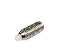 Ball Screw Press In Spring Plunger 304 Stainless Steel Plastic Ball Head POM Positioning M3-M12(5pcs M6X30X5X3)
