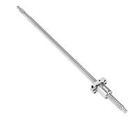 Ball Screw SFU1204 400mm Septum Ball Screw Tool Piercing Ball Screw on Tool Rolled Ballscrew Ballnut Anti Backlash Without Side End Supports