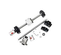 Ball Screw with nut Machine Parts 1 Set SFU1605 Ball Screw +2Pcs HGR15+DSG16H L300-1000mm+XB+4Pcs HGW15CC For Part(600mm)