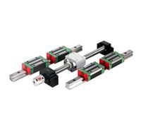 Ball Screw with nut Machine Parts 2pcs HGH20 +1 SET SFU1605+4 HGH20CA Linear Guide High Assembly Square Load Ball Screw Motion Module(950mm)