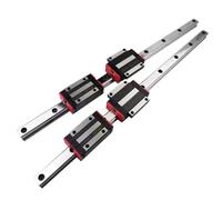 Ball Screw with nut Machine Parts 4pcs HGH20CA Sliders Carriage +2pcs HGR20 Linear Guides Rail+1pcs SFU1610 Ball Screw+End Support+Coupling+Nut Housing(1000mm)