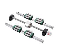 Ball Screw with nut Machine Parts 4pcs HGW15CC Slides 2pcs HGR15 Linear Guide Rail +SFU1605 Ball Screw BFBK12 +Stepper Coupling(1000mm)