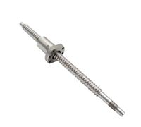Ball Screw with nut Machine Parts Ball Screw SFU1604 550-800mm C7 Roller Screw With Single Ball Nut Dia 16mm Pitch 4mm For CNC Parts(600mm)