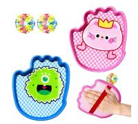 Ball Set for Throwing and Catching, Portable and Fun - Ball Game Racket - for Kindergarten Development Garden Family Park Indoor Play and Outdoor Fun