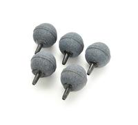 Ball Shape Air Stone Bubble Diffuser 6 Pcs for Aquarium Fish Tanks | Stone Build, Even Tiny Bubbles, High Oxygen Output, House Use, Pump and Hydroponics Compatible