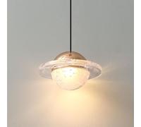 Ball Shape LED Chandelier Ornament Bedside Simple Pendant Light Individualistic Planet Hanging Lamp Compatible with Kitchen Bar Foyer Droplight,Hanging Lights