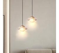 Ball Shape LED Chandelier Ornament Bedside Simple Pendant Light Individualistic Planet Hanging Lamp Compatible with Kitchen Bar Foyer Droplight,Hanging Lights