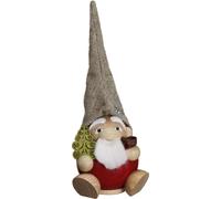 Ball smoker Santa under the parasol HxWxD = 19x8x10cm NEW smoker