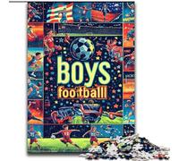 Ball Sports Collage Jigsaws Puzzles 1000 Pieces for Teenagers Gifts, Suitable for Ages 14 And Up Family Fun It Is Ideal As A Gift for The Whole Family (50x75cm)