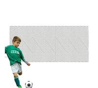 Ball Stop Netting - 8.8x3m, Durable Outdoor Protection Screen, Large Border Fence | Heavy Duty Professional Skill Exercise Catch All Divider Includes Ten Black Straps Backyard Home Gym Athl