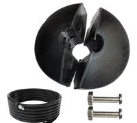 Ball Stopper - Adjustable Rubber Hose Bumper, Hose Reel Replacement Parts, Spring Tool, Cord Stopper for Auto Rewind Retractable Hhose Reel | Durable Heavy Duty Replacement Accessory for Water,