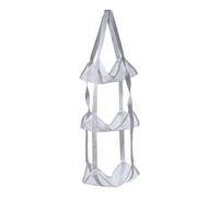 Ball Storage - 3 Tier Over The Door Holder Bag For Sports Balls | Polyester With Sturdy Mesh Design, Ideal For Soccer, Volleyball, Football, Basketball, Gym, Garage, School,