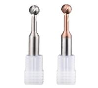 Ball T-shaped Arch Milling Cutter Lollipop End Milling Cutter Solid Carbide 3d Cnc Cutter R0.5-R10 For Steel And Aluminum (Size : R0.5xC3xD4x50L-2F)