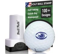 Ball Tatt - Eye on Ball Golf Ball Stamp, Golf Ball Stamper, Self-Inking Golf Ball Stamp Markers, Reusable Golf Ball Marking Tool to Identify Golf Balls, Golfer Gift Golfing Accessories
