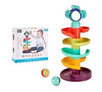 Ball Tower For Drop Roll Tower Educational Development Toys For 2-4 Years Old Boys Girls Track Toy Drop Toddler Toy
