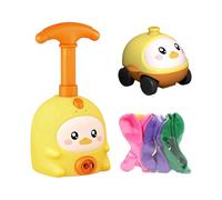Ball Toy Car Kit, Cute Fun Racing Toy, Vehicle Box Powered by Balloon Launching | for School, Home, Garden, Summer, Party, Birthday, Christmas, Holiday, Boys and Girls