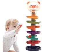 Ball Track Toy - Rolling Ball Ramp Toy | Balls Slide Toys | Early Education Throwing Balls Track Toys | Early Education Toddler Throwing Tracks Rolling Tracks Slide Tower For 1-3 Years Old