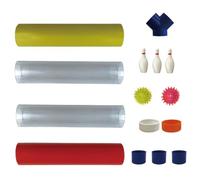 Ball Track Tube Playset STEM Educational Contruction Set | Toy Car and Ball Tunnel Ramp Race Track for Girls Children Homeschool Preschool Birthday