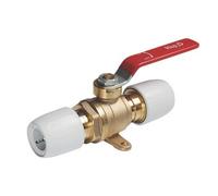 Ball Valve 15MM, Demounting with The HepKey System, Suitable for Domestic Hot & Cold Water Systems, 1 in Pack