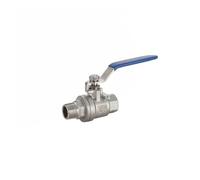 Ball Valve Female Thread, SS304 Stainless Steel Male to Female Thread Ball Valve 1/4" to 2" 2-Piece 2-Way(1/4")